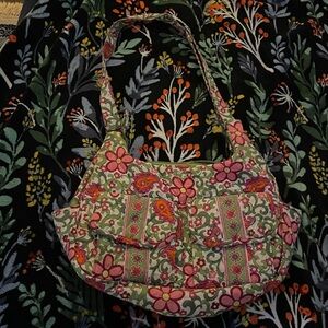 Floral Paisley Shoulder Bag
